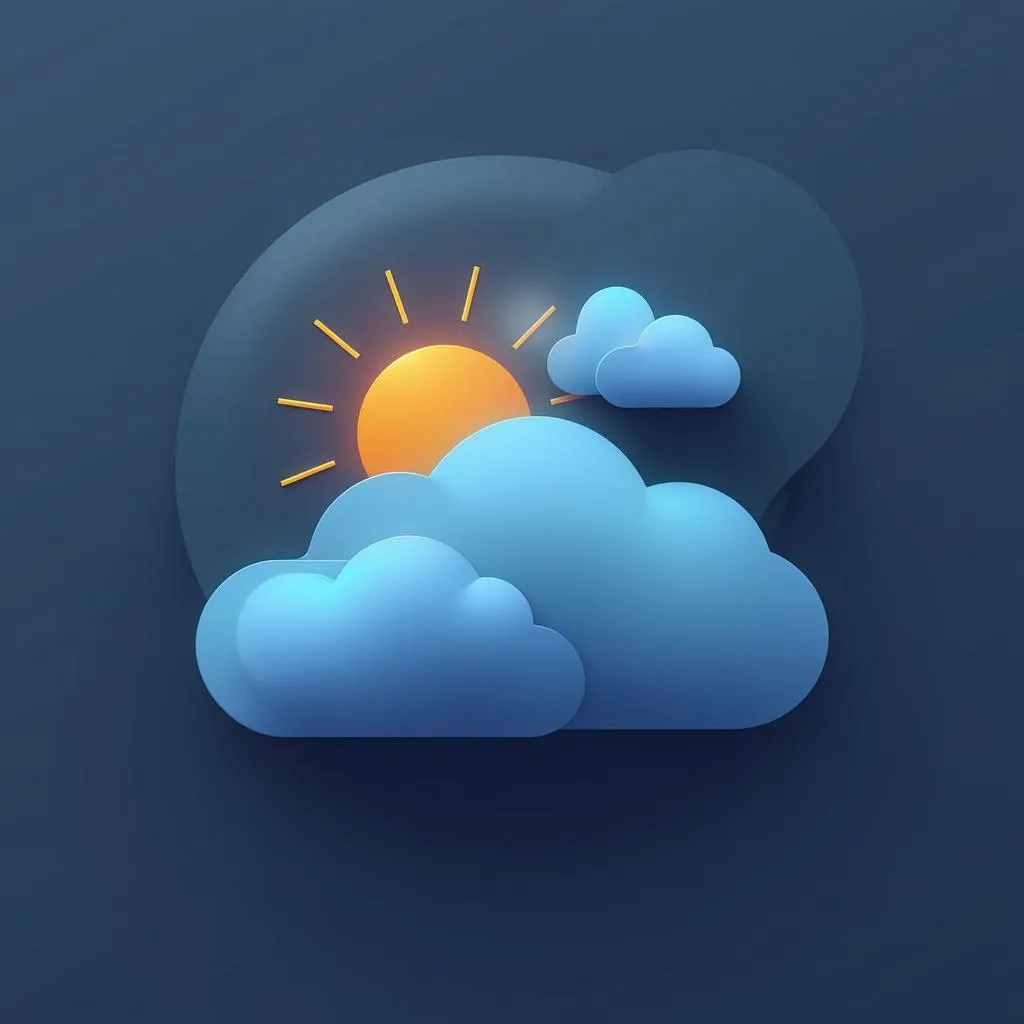 Icono de pronóstico del tiempo