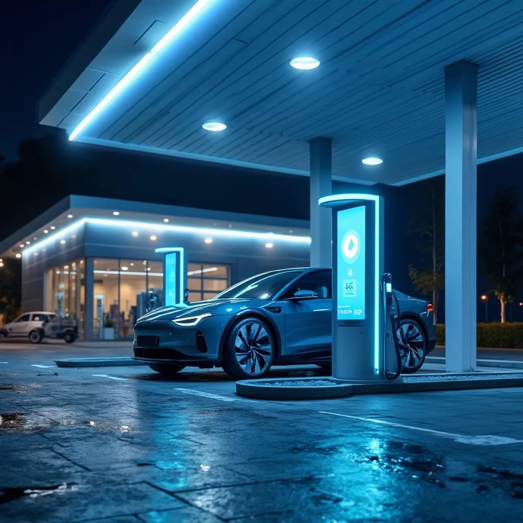 Estaciones de carga eléctrica YPF